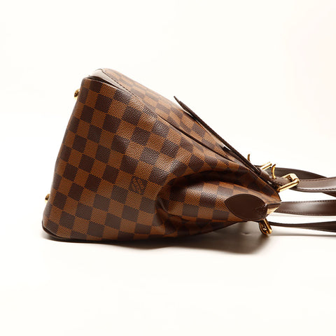 LOUIS VUITTON 2011 Damier Verona MM Shoulder Bag Brown WS14726