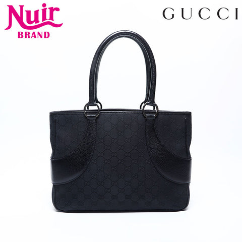 GUCCI GG canvas Tote Bag black WS14733