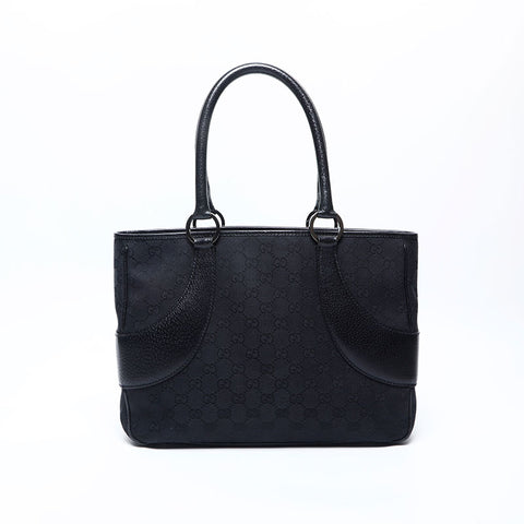 GUCCI GG canvas Tote Bag black WS14733
