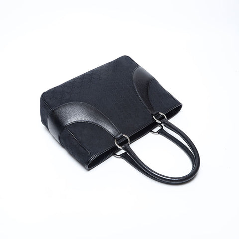 GUCCI GG canvas Tote Bag black WS14733