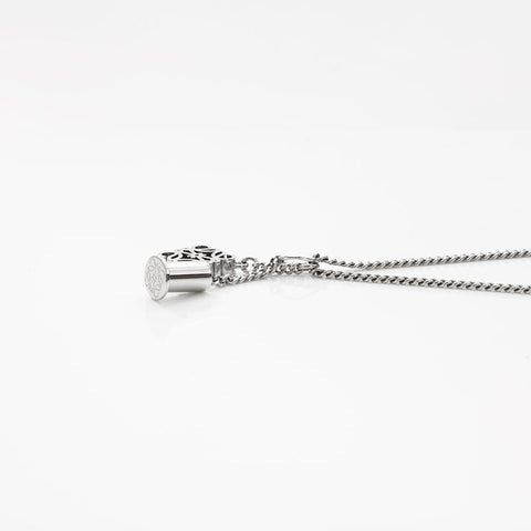 ロエベ LOEWE アナグラム ネックレス シルバー WS14738