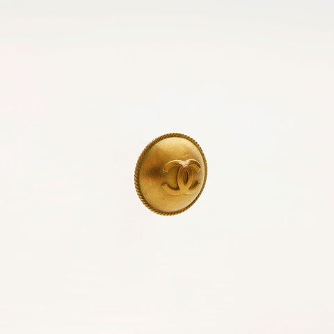 CHANEL 1994 Round COCO Mark Earring gold WS14740