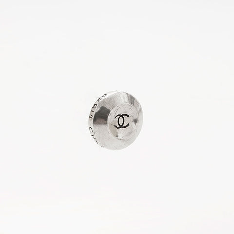 シャネル CHANEL 96P 1996 ココマーク ラウンド イヤリング シルバー WS14741
