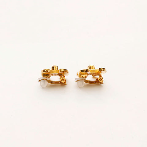 CHANEL 1995 Turnlock Earring gold WS14745