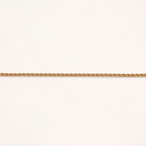 Christian Dior Leaf motif Necklace gold WS14746