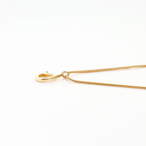 Christian Dior logo Necklace gold WS14747