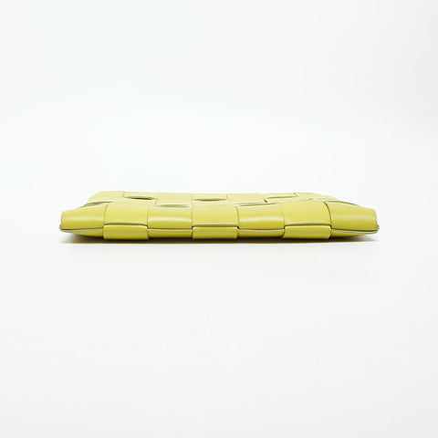 BOTTEGAVENETA MAXI INTRECCIATO NAPPA Clutch bag green WS14750