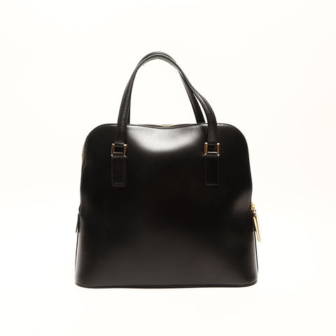 Salvatore Ferragamo Leather 2way Handbag black WS14753