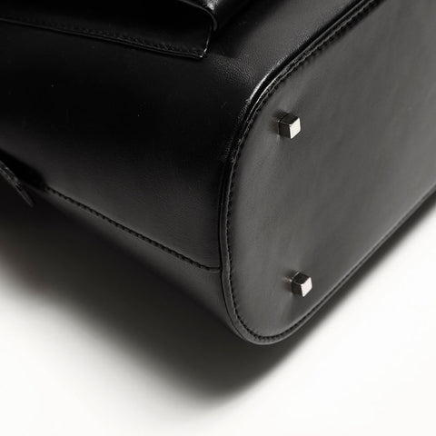 Salvatore Ferragamo Leather 2way Handbag black WS14753