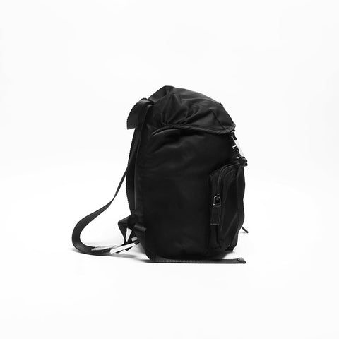 Prada Nylon Sac à dos / sac à dos noir WS14754