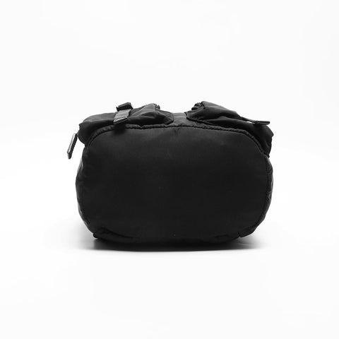 Prada Nylon Sac à dos / sac à dos noir WS14754