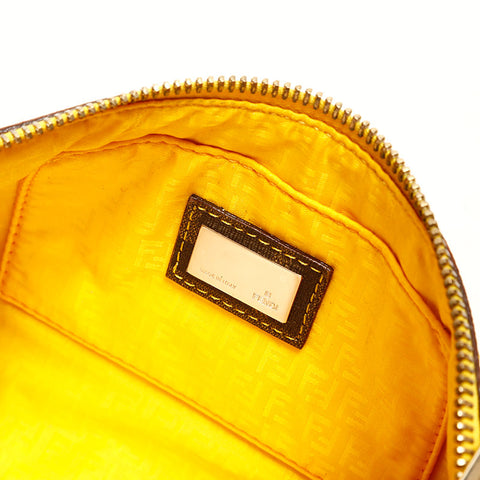 Fendi Zucchino Mini Handbag Brown WS14756