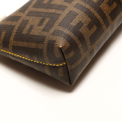 Fendi Zucchino Mini Handbag Brown WS14756