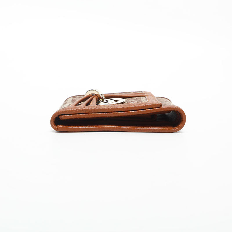 良品 FENDI フェンディ Wホック 財布 ズッキーノ FF キャンバス 希少 良品 FENDI フェンディ Wホック 財布 ズッキーノ FF キャンバス