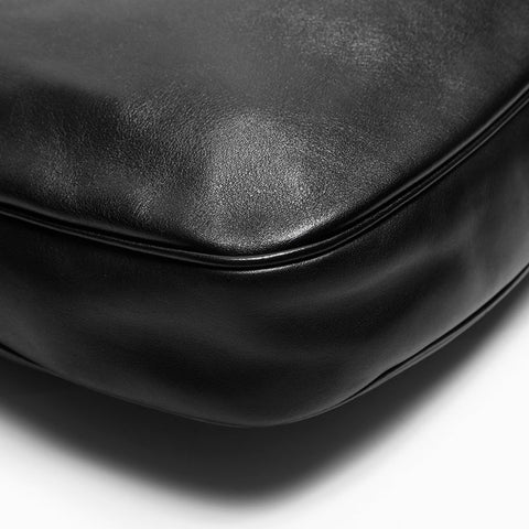 GUCCI leather one belt Shoulder Bag black WS14758