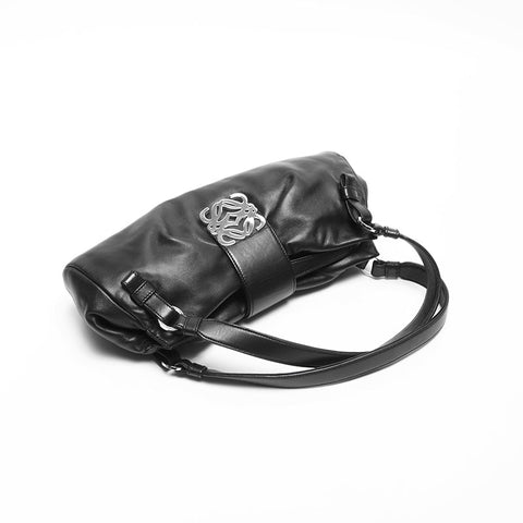Loewe anagram nappa en cuir sac à bandoulière noir WS14760