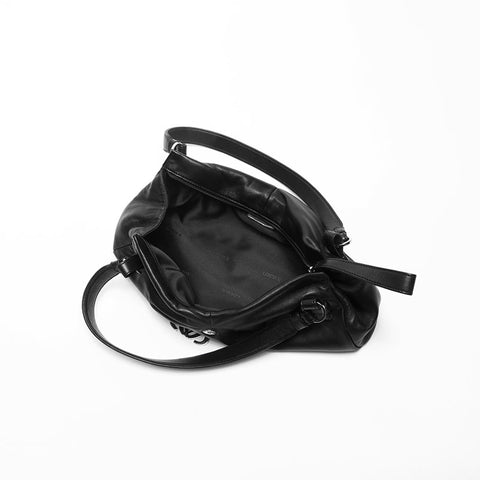 Loewe anagram nappa en cuir sac à bandoulière noir WS14760