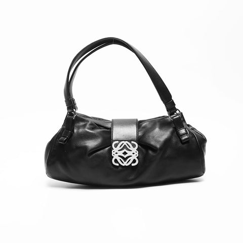 Loewe anagram nappa en cuir sac à bandoulière noir WS14760
