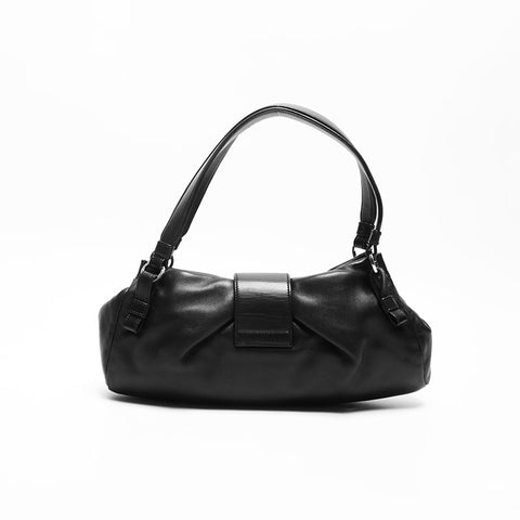 Loewe anagram nappa en cuir sac à bandoulière noir WS14760