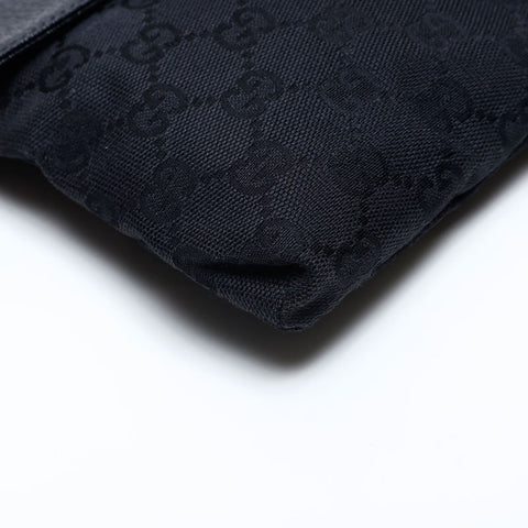 GUCCI GG canvas Waist bag black WS14772