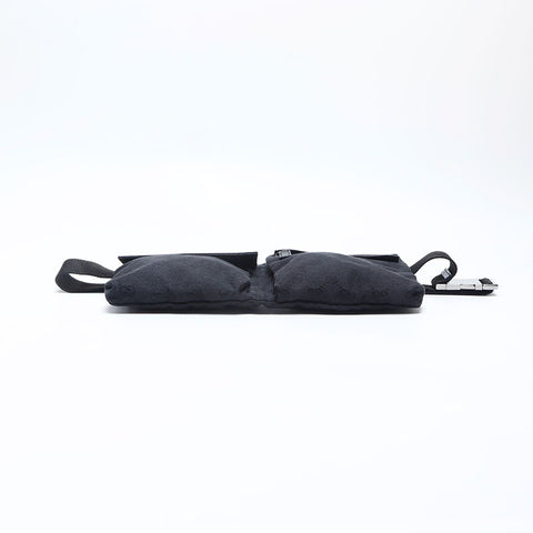 GUCCI GG canvas Waist bag black WS14772