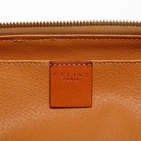 Sac d'embrayage Céline Macadam Brown WS14773