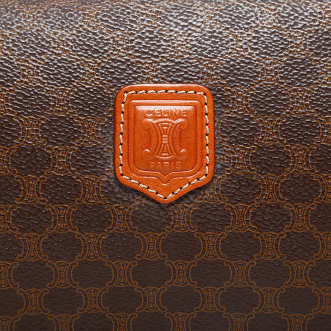 Sac d'embrayage Céline Macadam Brown WS14773