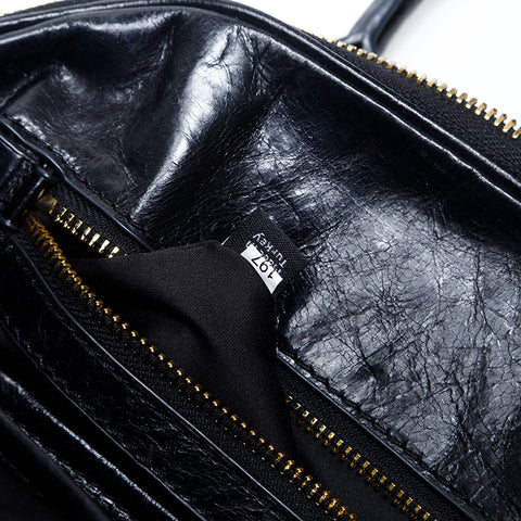 Miu Miu Matelasse Leather Rock 2way Handbag black WS14776