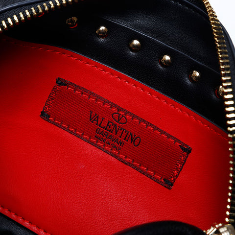 ヴァレンティノ VALENTINO スタッズ ショルダーバッグ ブラック WS14777