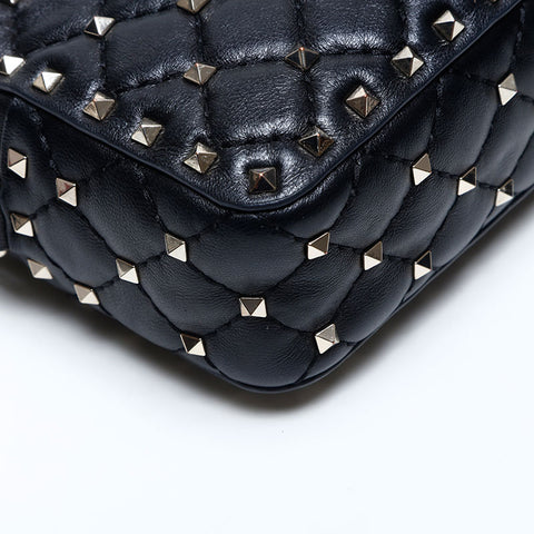 ヴァレンティノ VALENTINO スタッズ ショルダーバッグ ブラック WS14777