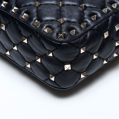 ヴァレンティノ VALENTINO スタッズ ショルダーバッグ ブラック WS14777