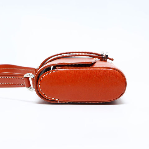 CELINE leather Shoulder Bag Brown WS14781
