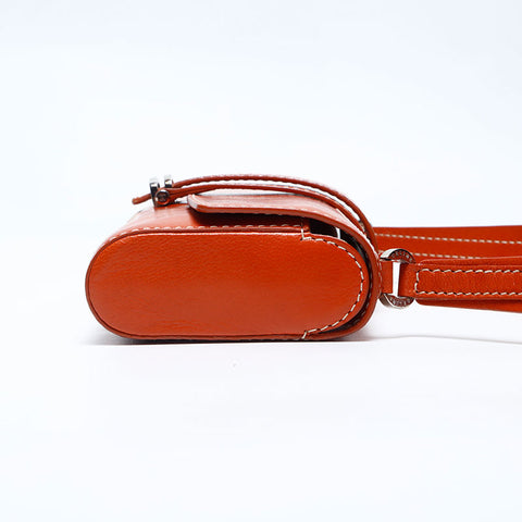 CELINE leather Shoulder Bag Brown WS14781