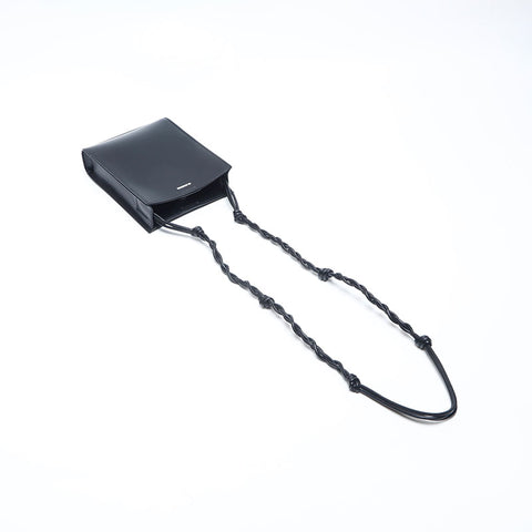 JIL SANDER Tangle Small Shoulder Bag black WS14783