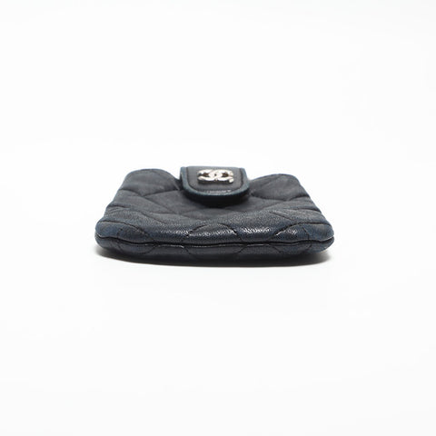 Chanel Chanel Nr. 10 Matelasse Mini -Kettenbeutel Schwarz WS14786