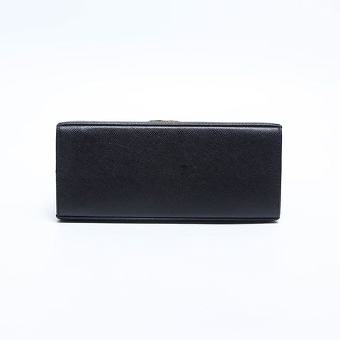 Salvatore Ferragamo Leder Gancini 2way Handtasche schwarz WS14792