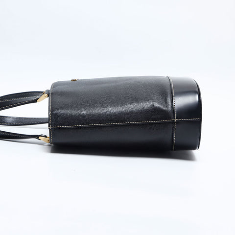 BURBERRY leather Handbag black WS14796