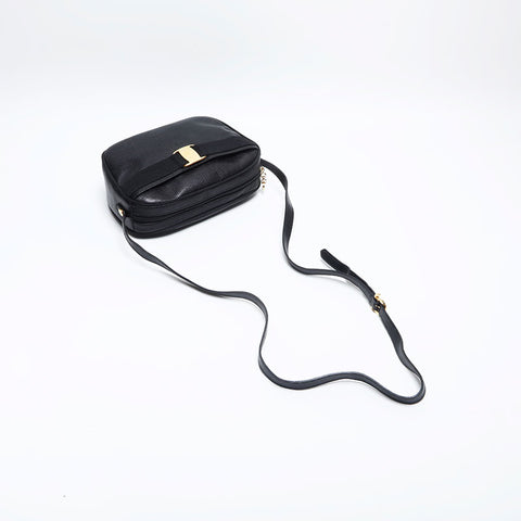 Salvatore Ferragamo Varra Sac à épaule noire WS14797
