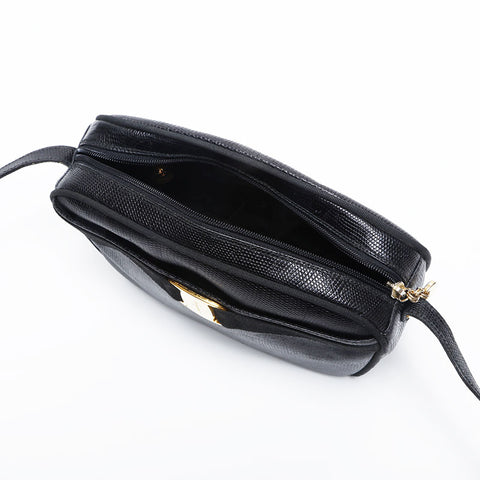 Salvatore Ferragamo Varra Sac à épaule noire WS14797