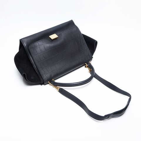 Céline Trapeze Bag Black WS14805