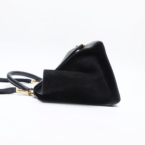 席琳·梯级肩带黑色WS14805