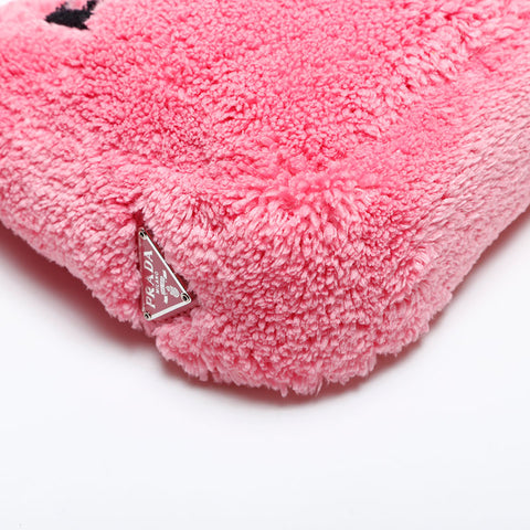 Prada Edition 2000 Terry Mini Bag Sac à bandoulière rose WS14806
