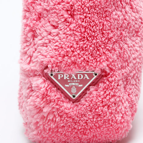 Prada Edition 2000 Terry Mini Bag Sac à bandoulière rose WS14806