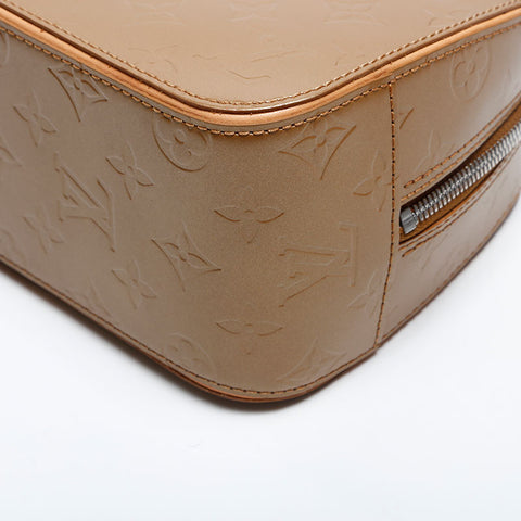 LOUIS VUITTON Shelton Monogram Handbag gold WS14816