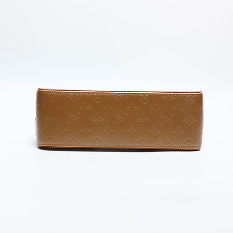 LOUIS VUITTON Shelton Monogram Handbag gold WS14816