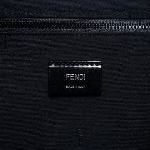 FENDI Louis FF Stamp 2way Shoulder Bag Navy WS14817