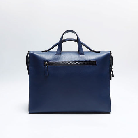 FENDI Louis FF Stamp 2way Shoulder Bag Navy WS14817