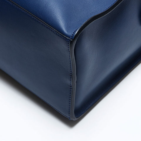 FENDI Louis FF Stamp 2way Shoulder Bag Navy WS14817