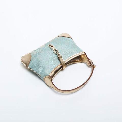 グッチ GUCCI ジャッキー ミニ GGキャンバス ハンドバッグ グリーン WS14820