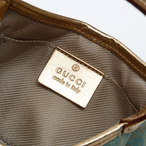 グッチ GUCCI ジャッキー ミニ GGキャンバス ハンドバッグ グリーン WS14820